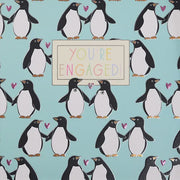 Engaged Penguins Card