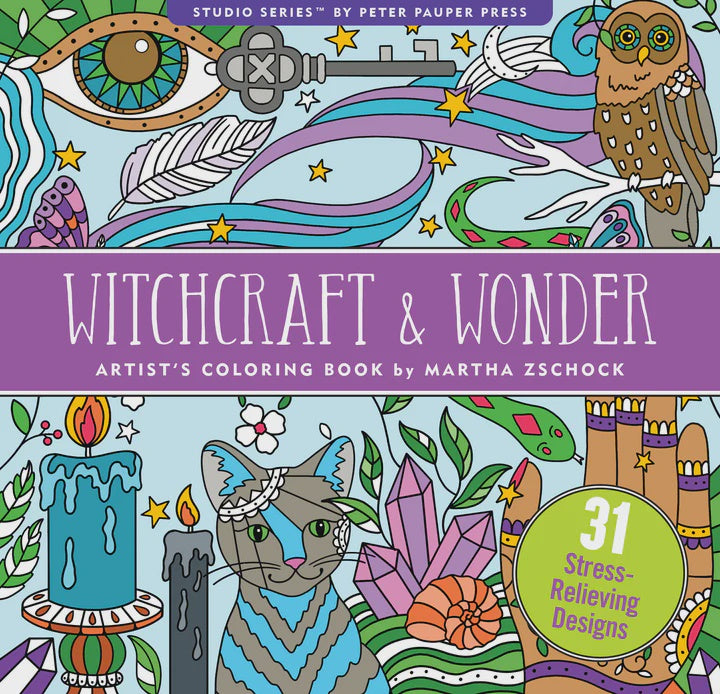 Artist's Colouring Book - Witchcraft & Wonder