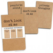 Introvert Notebooks - Set of 3