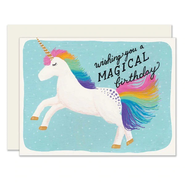 Birthday Unicorn Card