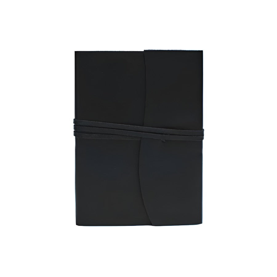 Belcraft  Amalfi Leather Journal 15 x 21cm - Black