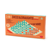 Wooden Chess & Draughts