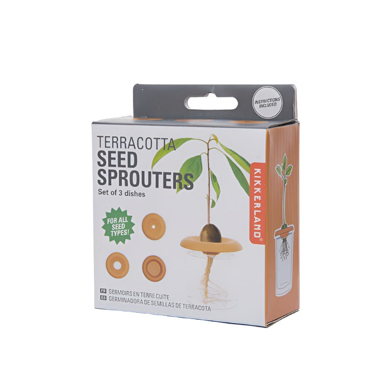 Terracotta Seed Sprouters - Set of 3