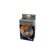 3D Crystal Puzzle  - Black Wolf 37pc