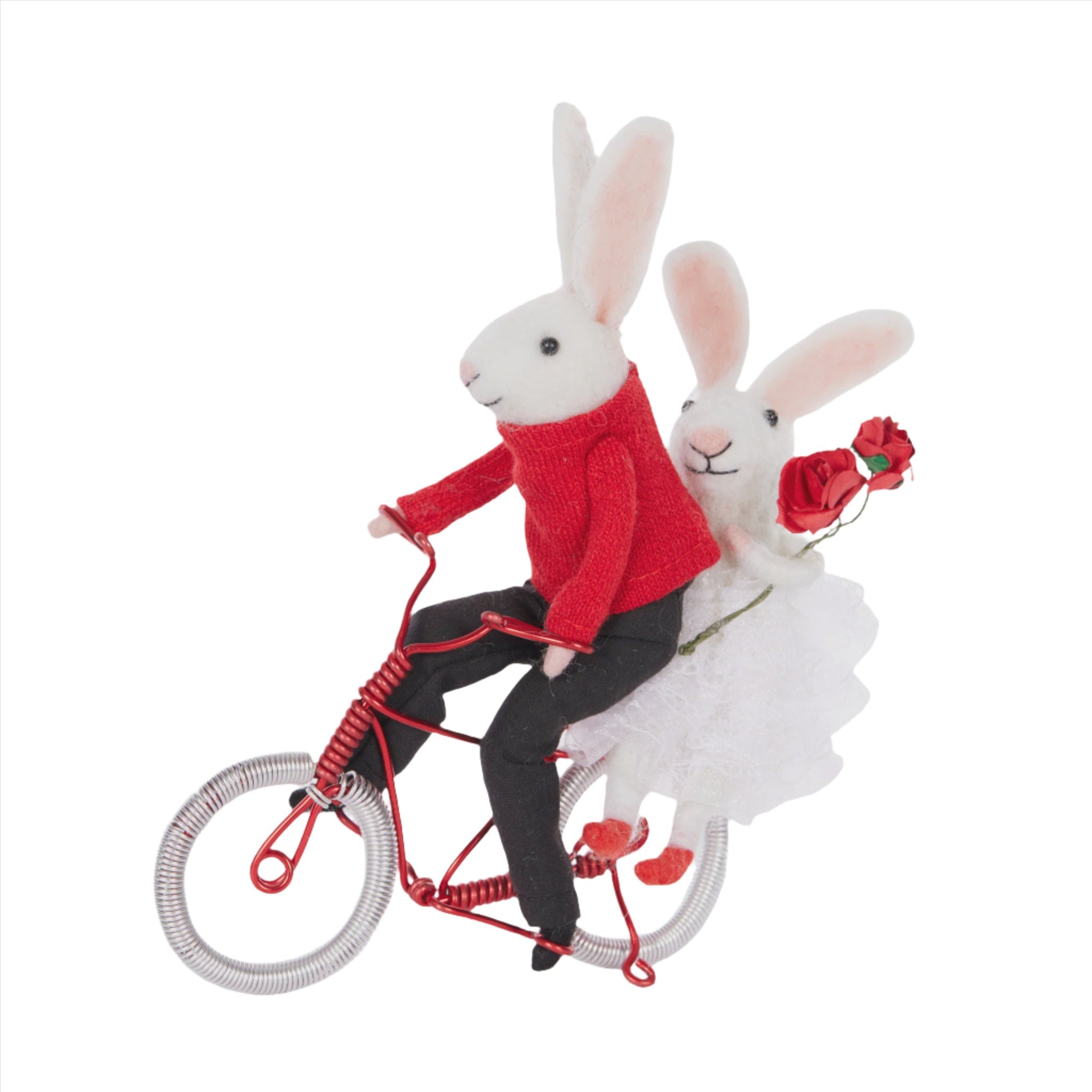 Wool Bunnies On Bike