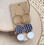 Forest Hoop Earrings - Vignette