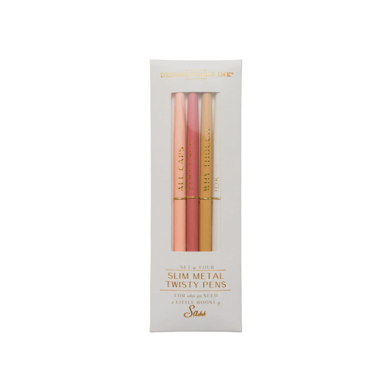 Twisty Slim Metal Pen Set