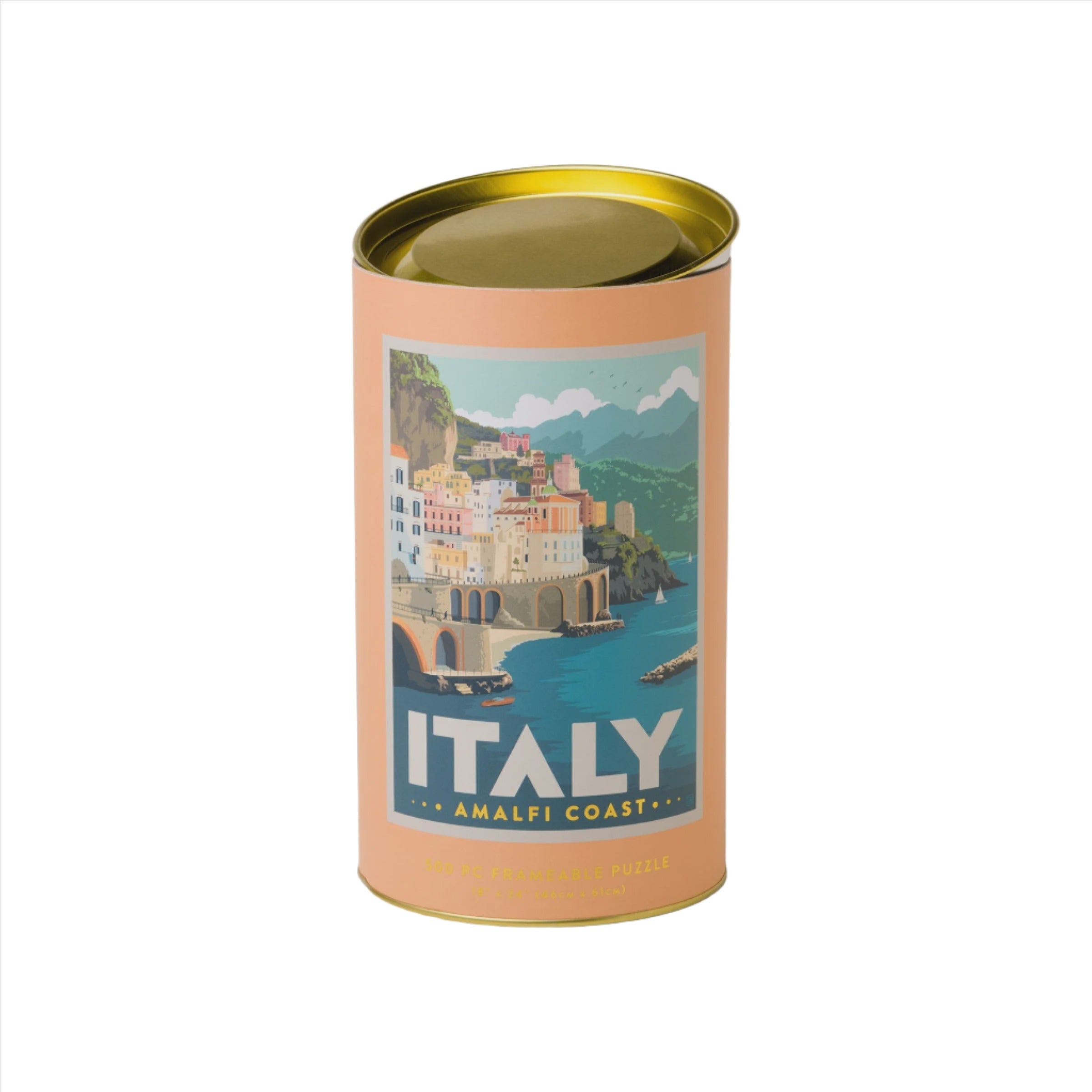 Puzzle In Tube (500pc) - Italy