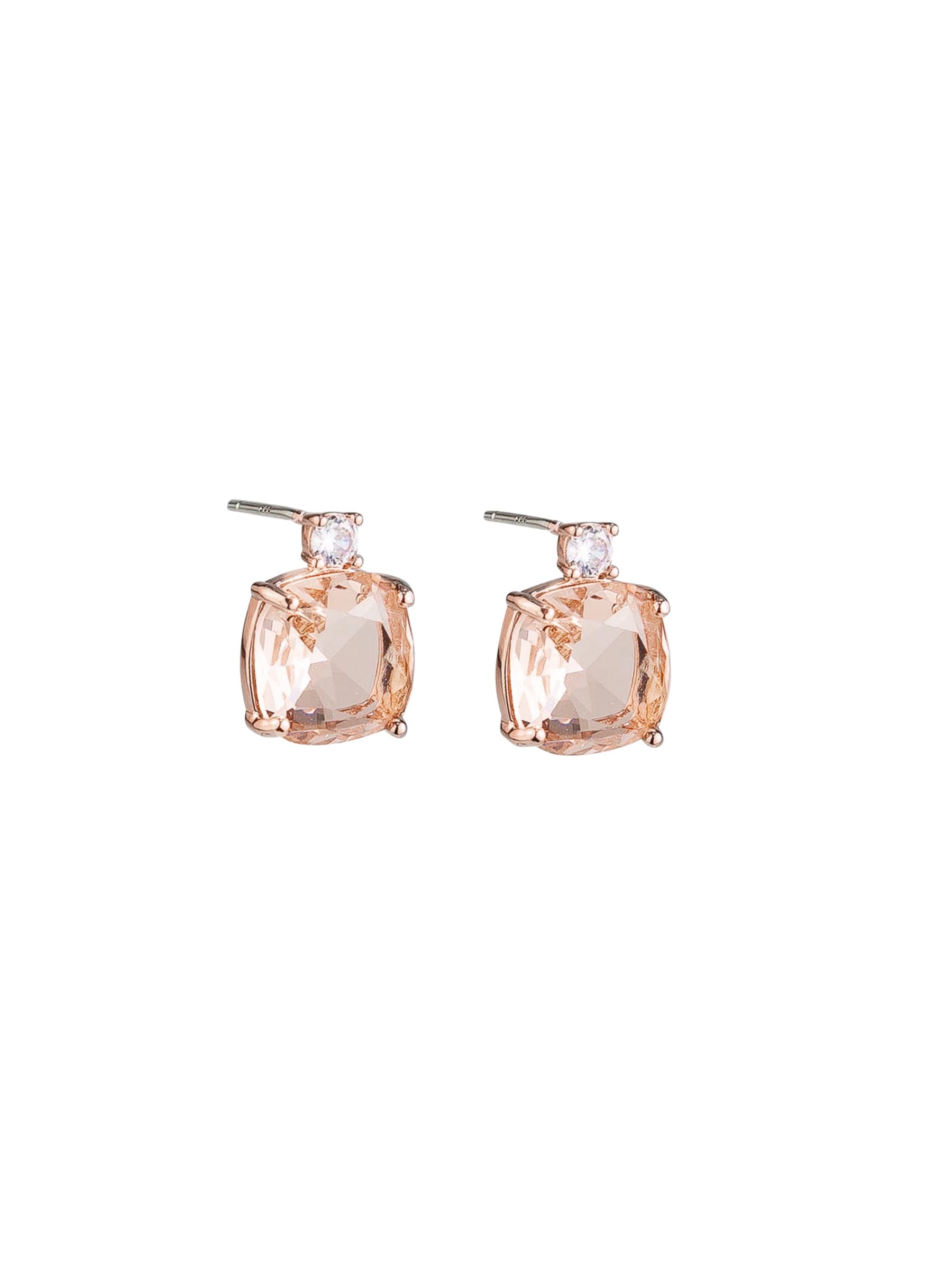 Blush Perfume Stud Earrings - Rose Gold