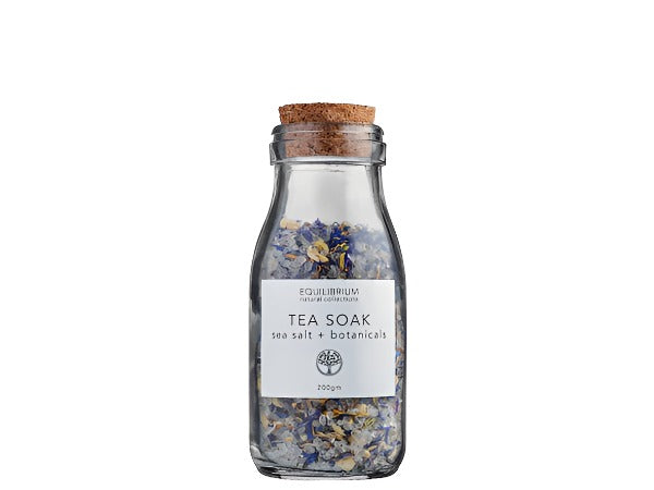 Natural Bath Salt Tea Soak 200g - Sea Salt & Botanicals