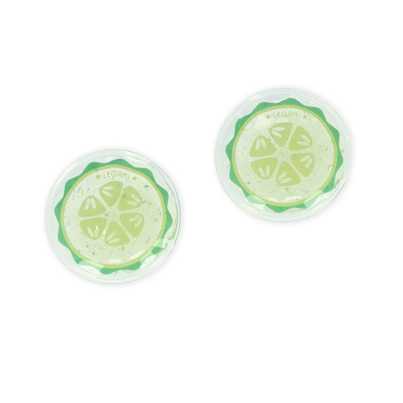 Chill Out - 2 reusable  Cooling Eye pads  - Cucumber