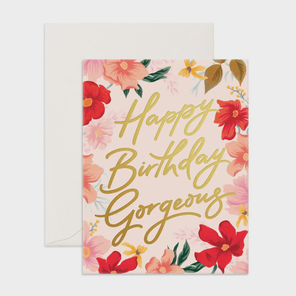 Birthday Gorgeous Greeting Card