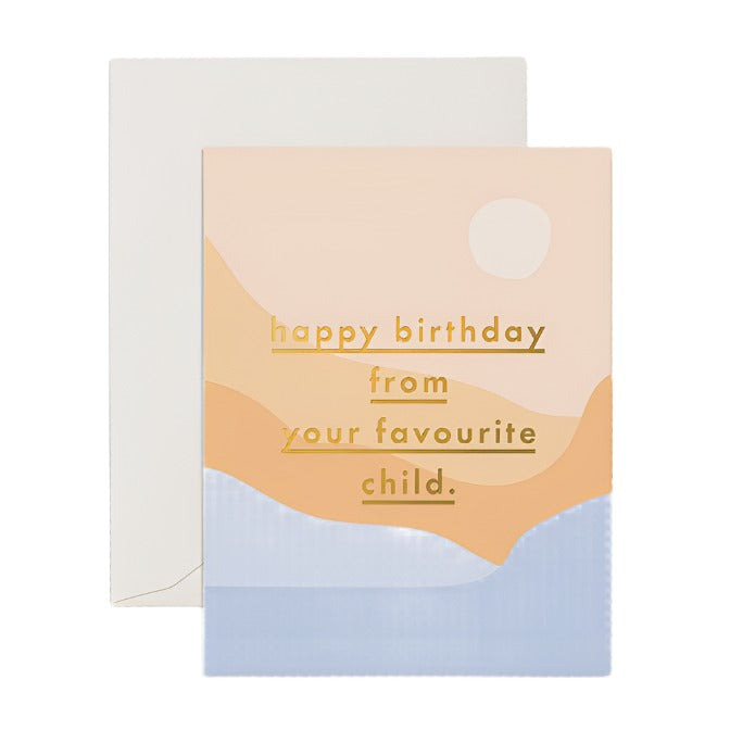 Favourite Child Dunes Greeting Card