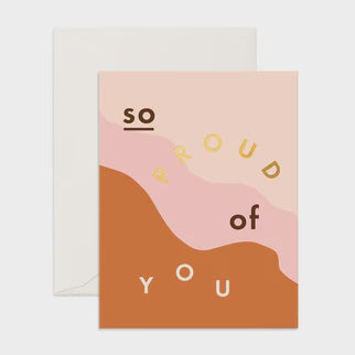 So Proud Of You Greeting Card