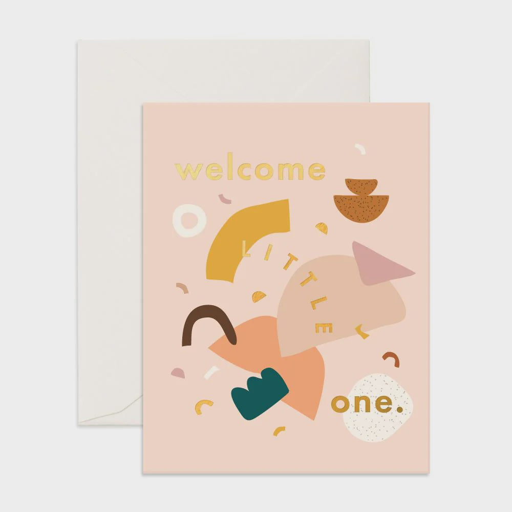 Little One Shapes Greeting Card