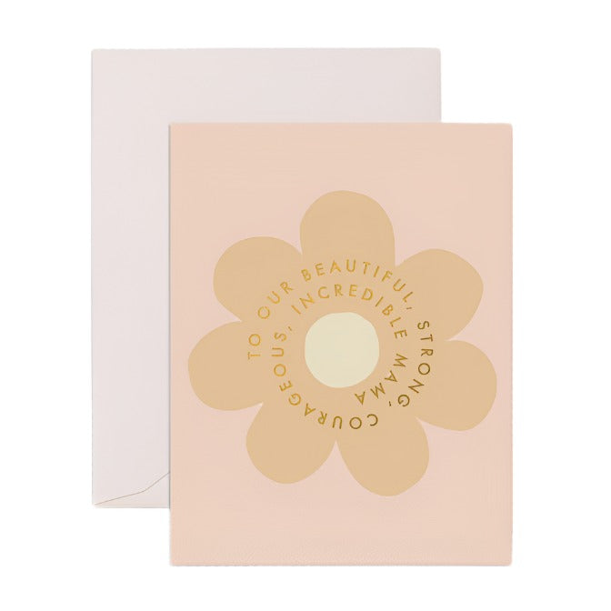 Mama Flower Greeting Card