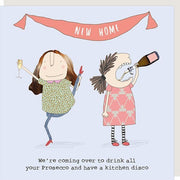New Home Kitchen Disco Card