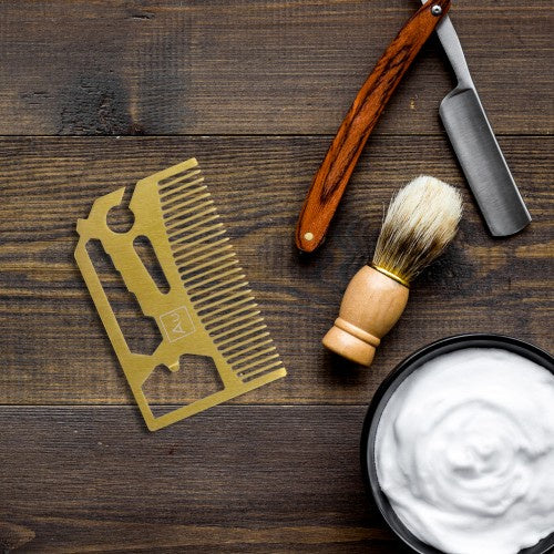 Beard Comb Multi Tool