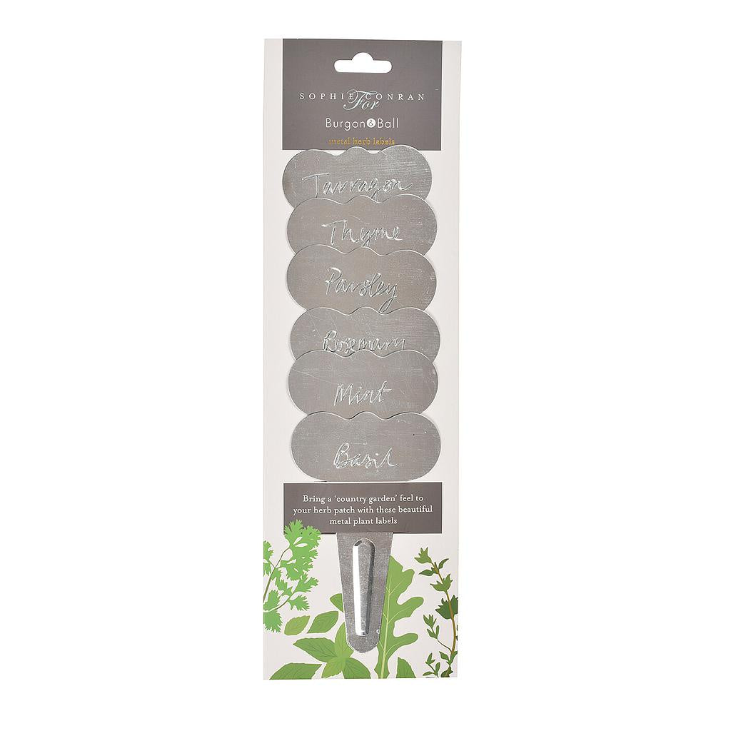 Metal Herb Labels