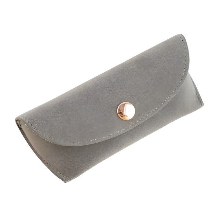 CG Flap Glasses Case - Grey Velvet