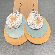 Lando Drop Earrings - Wild Palm