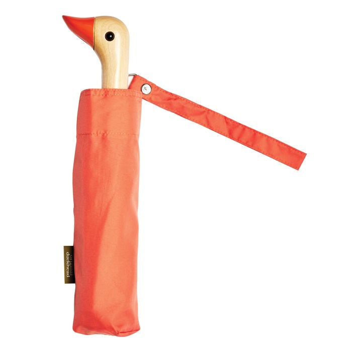 Duckhead Compact Umbrella - Peach Pink