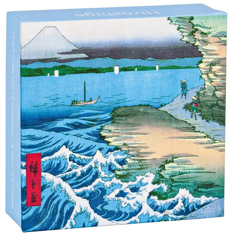 Mini FlipTop Notecard Box - Hiroshige