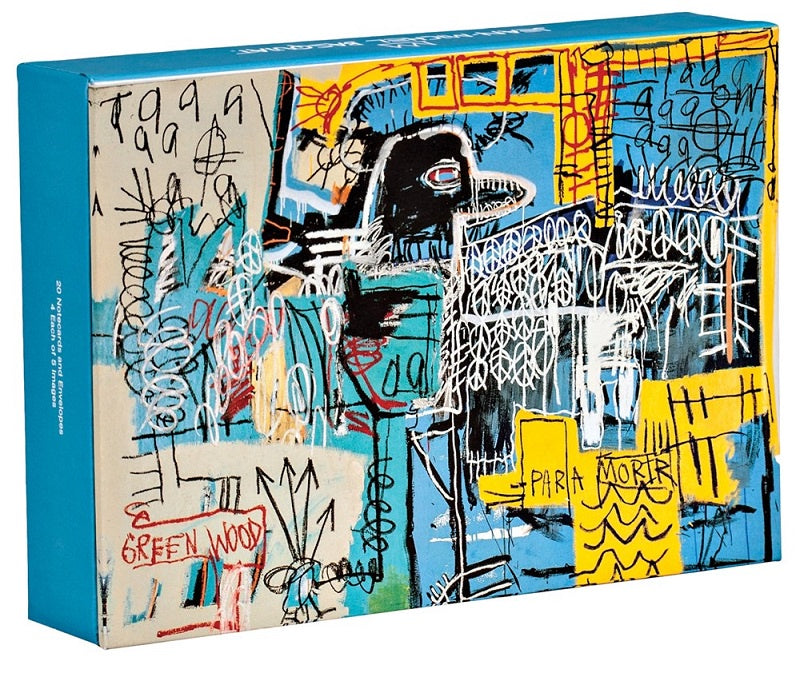 FlipTop Notecard Box - Jean-Michel Basquiat