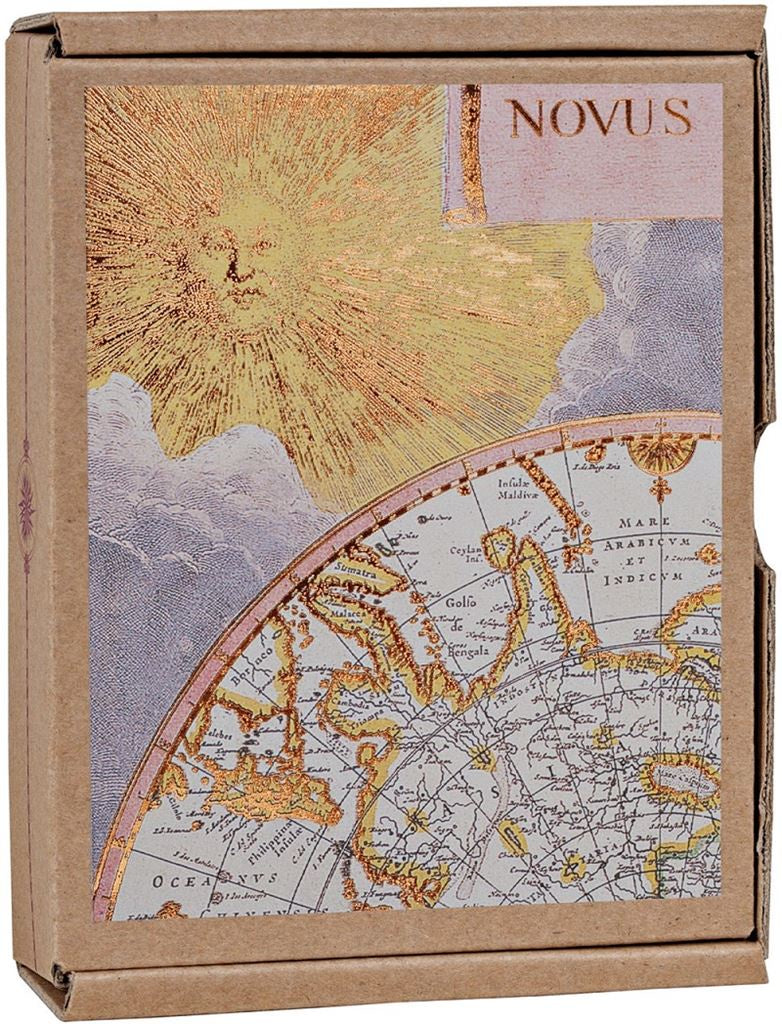 GreenNotes Notecards Set - Vintage Maps