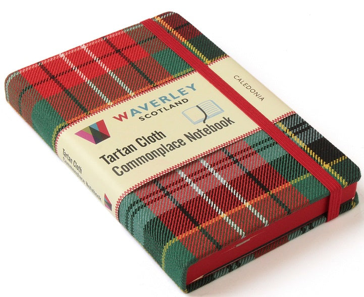 Tartan Cloth Commonplace Notebook - Caledonia