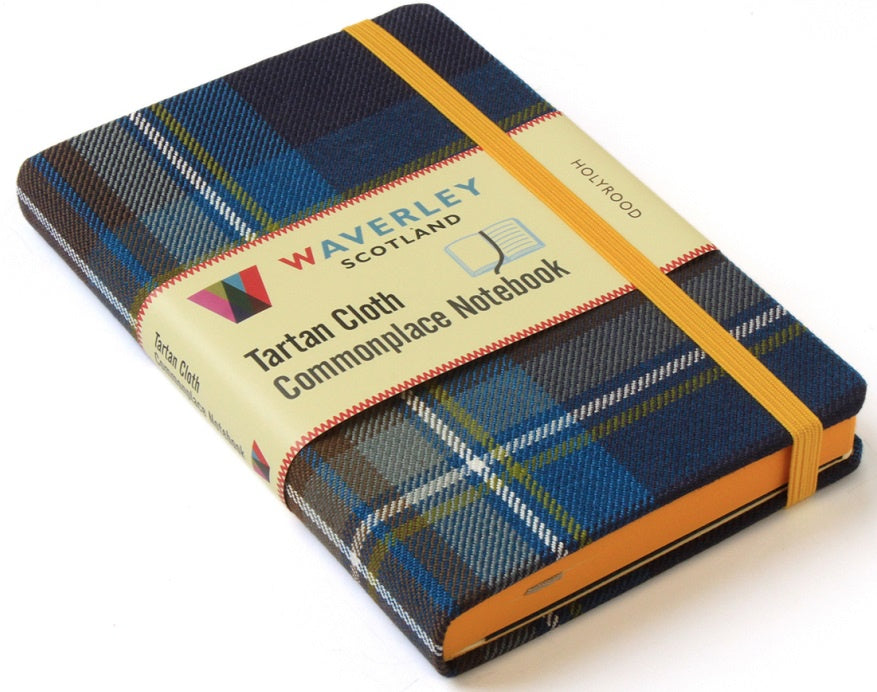 Tartan Cloth Commonplace Notebook - Holyrood