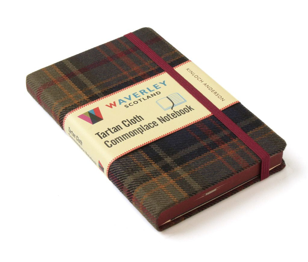 Tartan Cloth Commonplace Notebook - Kinloch