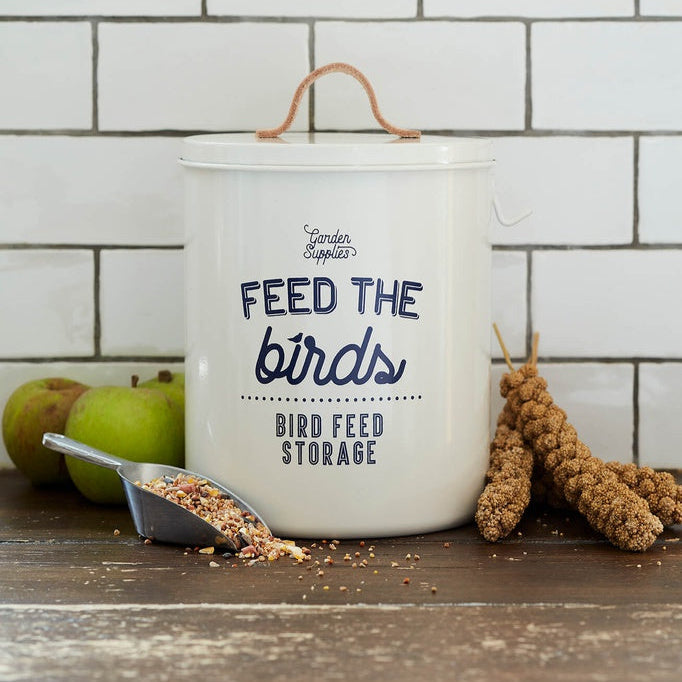 Bird Food Tin - Stone