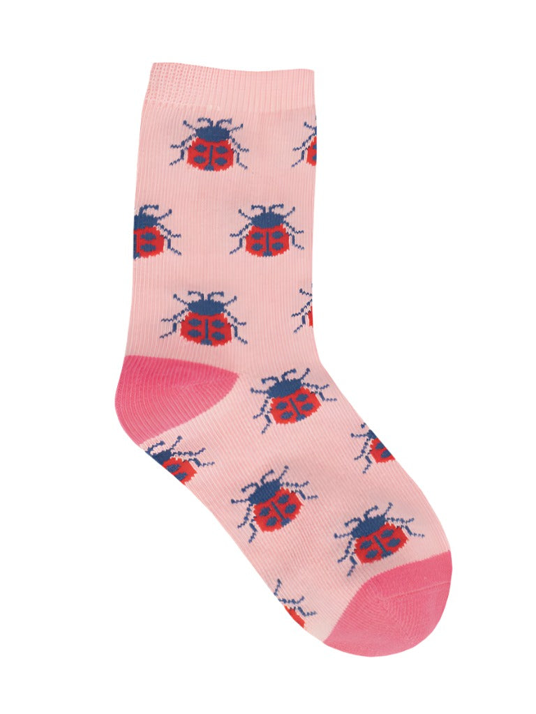Kid's Socks 2-4yrs - Ladybug Love