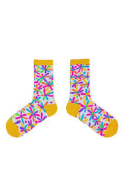 Spencer Flynn Women's Socks - Happy Daisies