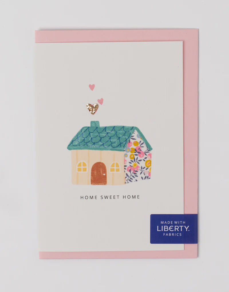 Liberty Home Sweet Home Card - Wiltshire Bud