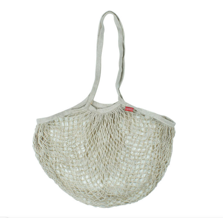 Cotton Mesh Bag - Beige