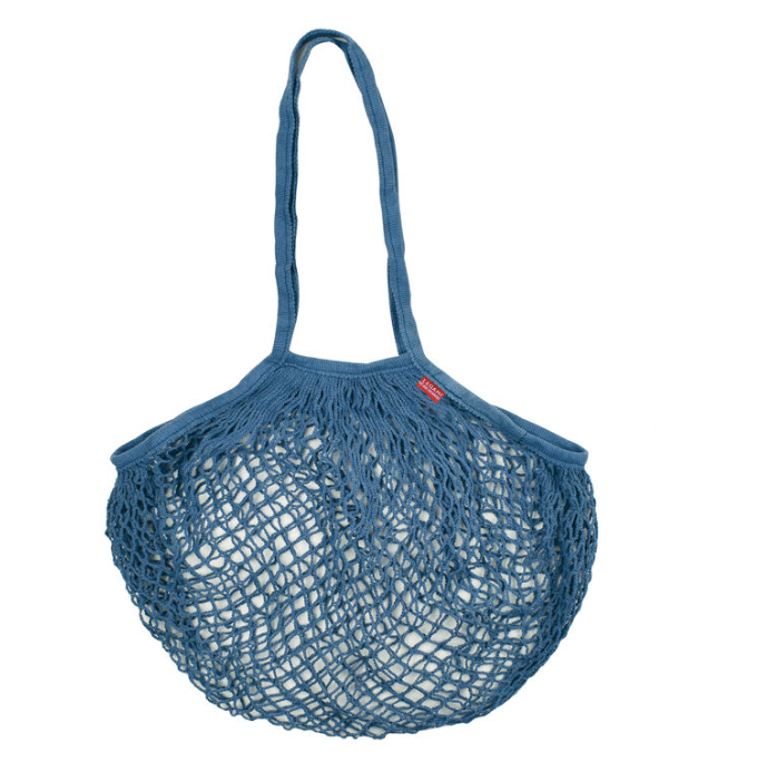 Cotton Mesh Bag - Blue