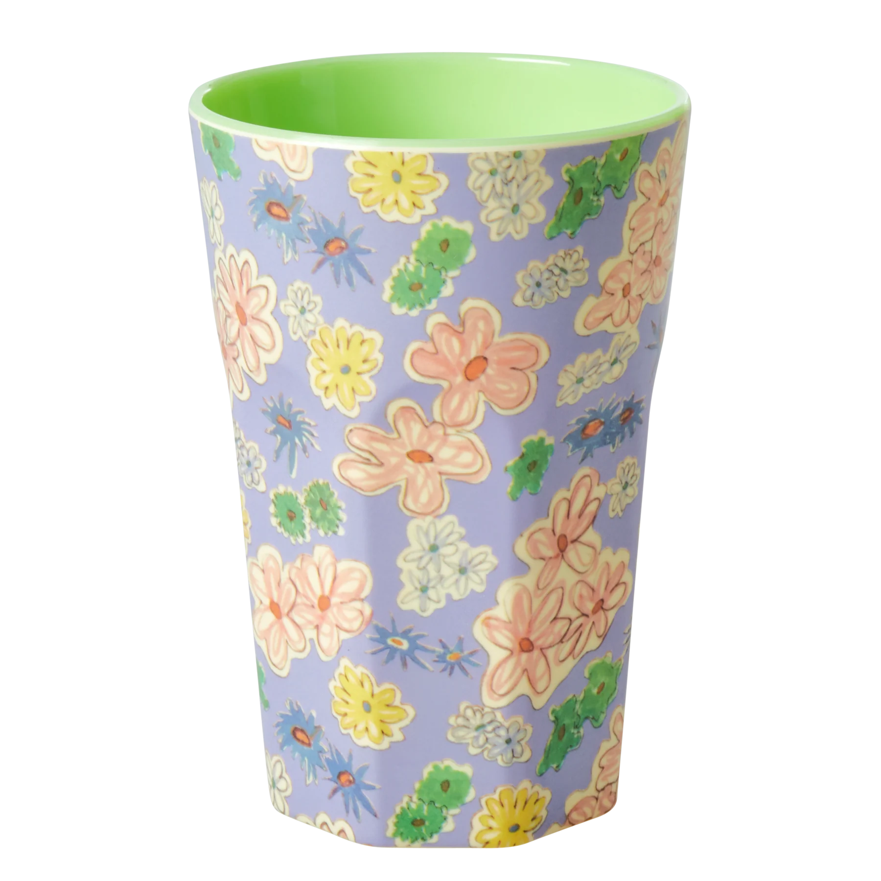 Tall Melamine Cup - Two Tone