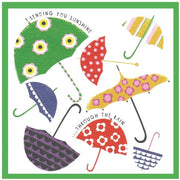 Sending You Sunshine Through The Rain Card