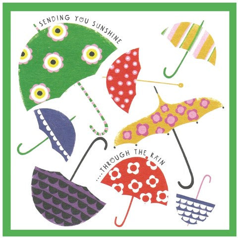 Sending You Sunshine Through The Rain Card