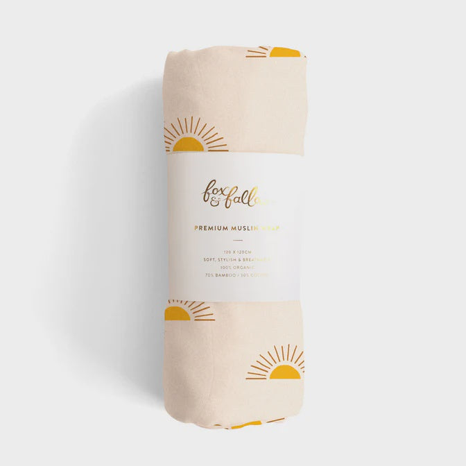 Organic Muslin Wrap Swaddle