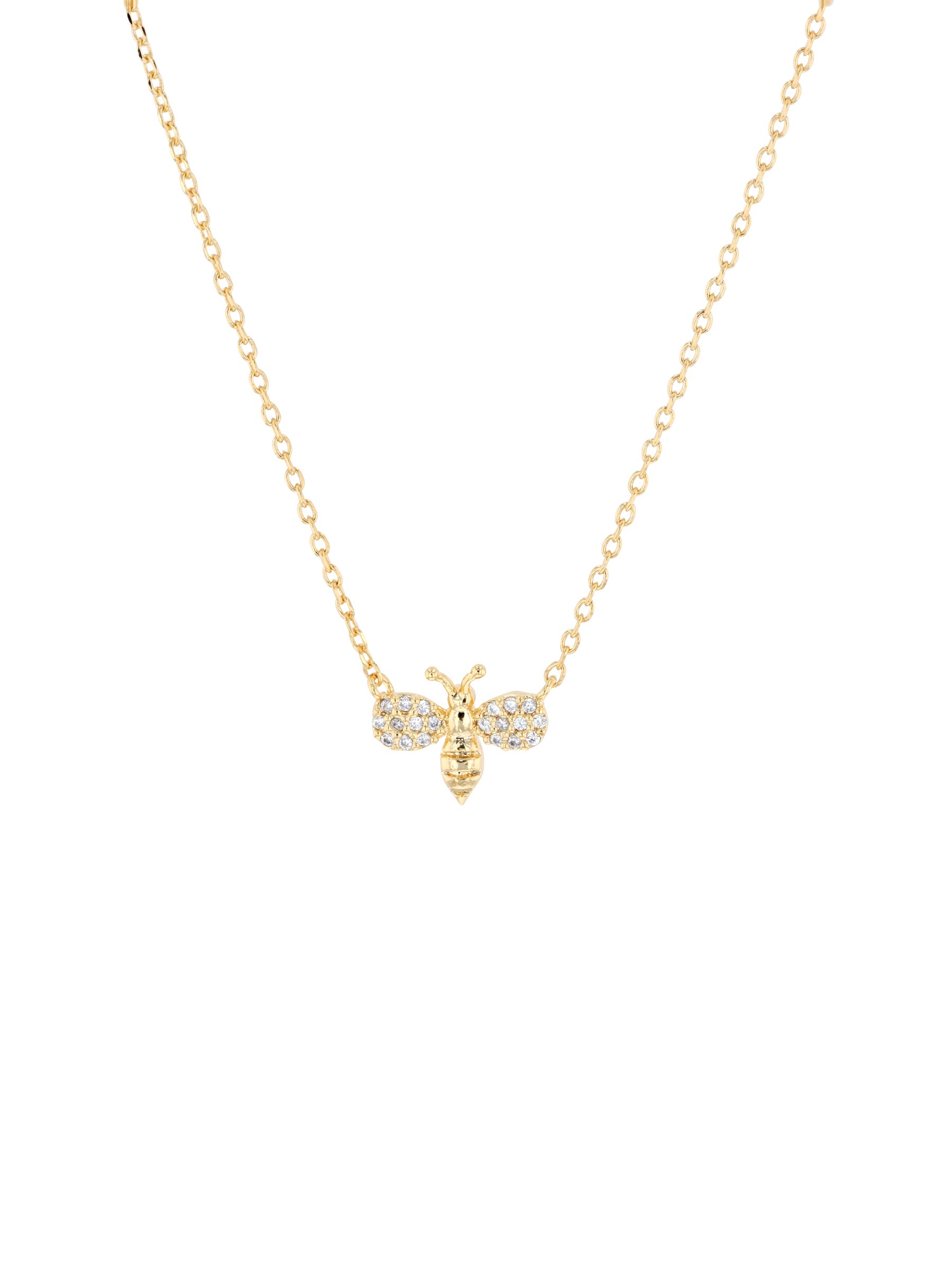 Free Bee Necklace - Gold