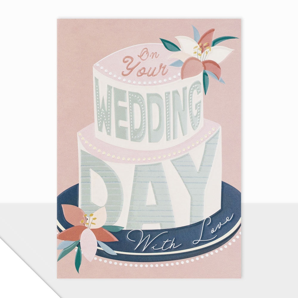 Wedding Day Cake Card