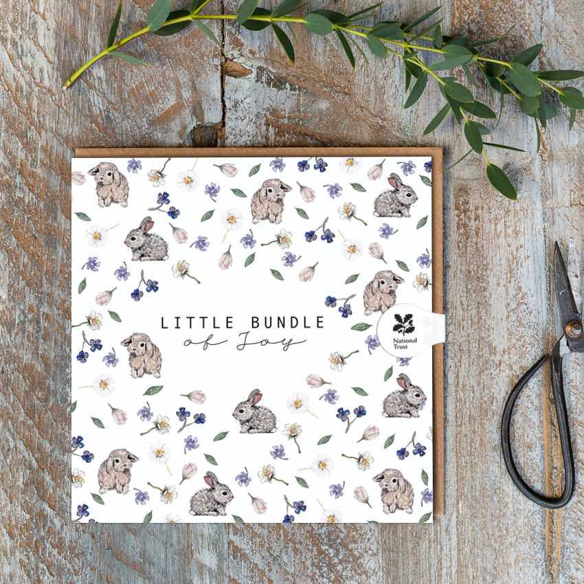 Bundle of Joy Bunnies Card