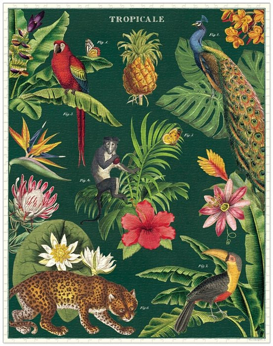 1000pc Vintage Puzzle - Tropicale