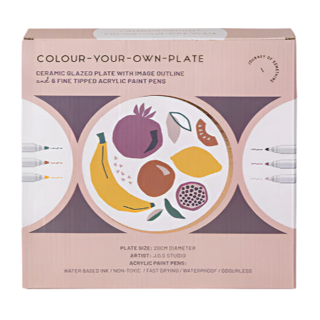 Paint Your Own Plate - J.O.S Studio