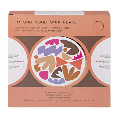 Paint Your Own Plate - Xander Holiday