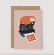 Let's Make More Memories Card