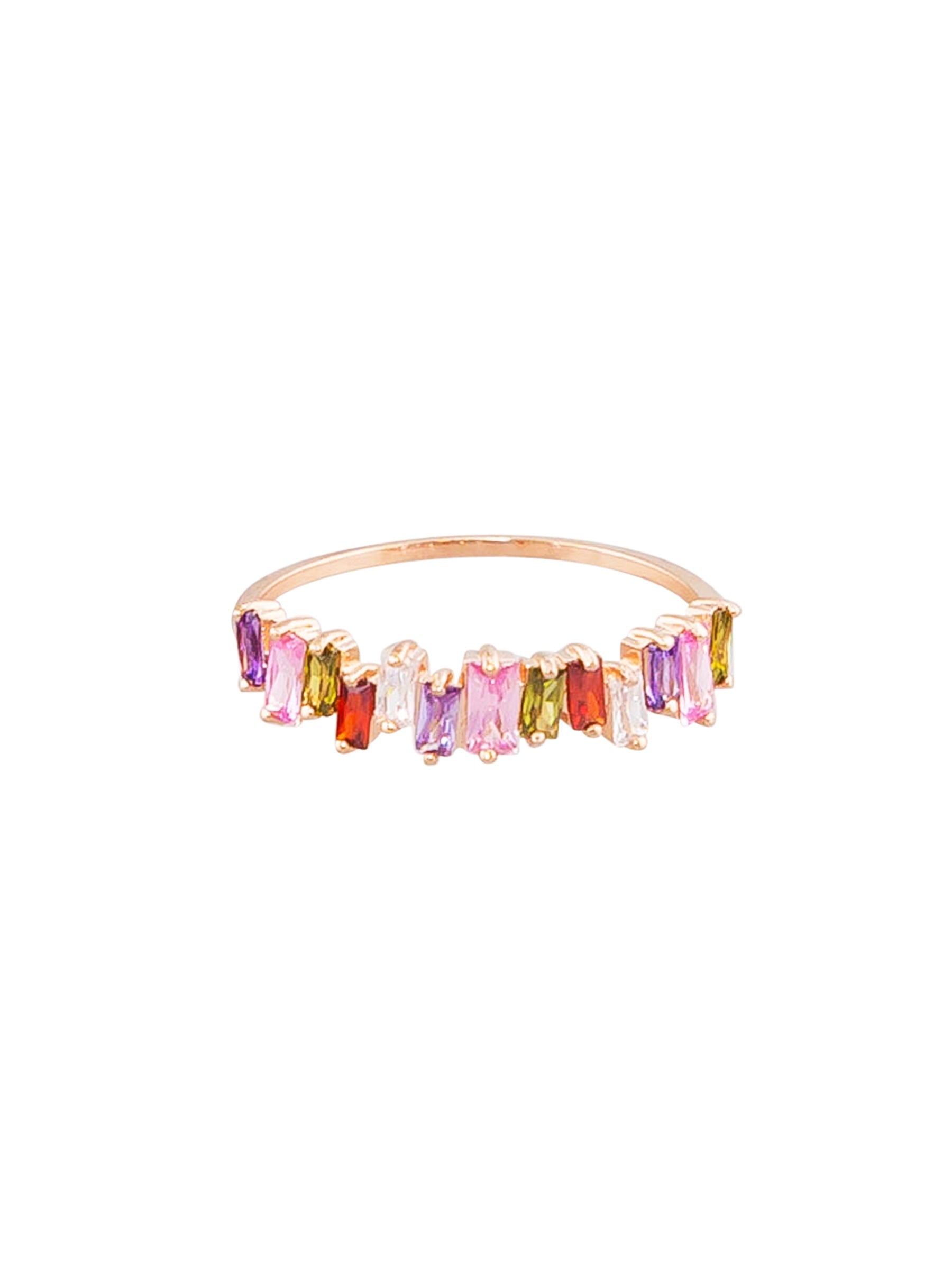 Crown Jewels Ring - Rose Gold